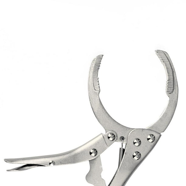 Jianama Alloy Steel Oil Filter Pliers Remover Wrench Tool Vice