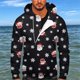 thumbnail image 2 of Sudadera Para Hombre Sudaderas Con Capucha de Moda Sudadera Con Cremallera Casual Estampado de Navidad Deportes Fitness Pullover Media Cremallera Odeerbi  ODB179893, 2 of 5
