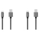 thumbnail image 3 of Bearachild Nuevo Multi-color 1m/2m/3 metros de carga rápida USB Cable de tipo C móvil Teléfono de carga rápida Línea alámbrica 2.4A USB-C negro androide 2m 2Conjunto, 3 of 6
