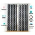 thumbnail image 5 of THD Arrow Print Thermal Room Darkening Blackout Energy Efficient Window Curtain Grommet Panels - Pair, 5 of 29