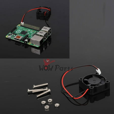 TSV DC 5V 3010 Quiet(24/32dB) Brushless CPU Cooling Fan (2pin) heat dissipation For Raspberry pi 3, Raspberry Pi 2 Model B/B+ B Plus, 3D printer extruder, DIY Arduino prototyping 