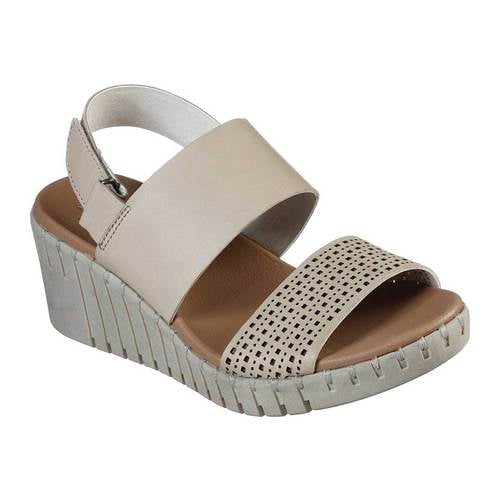 skechers slingback wedge sandals