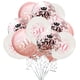thumbnail image 2 of Globos de látex para cumpleaños número 50, 15 unidades, globos de oro rosa para feliz cumpleaños número 50, globos de decoración para fiesta de cumpleaños número 50 de oro rosa para mujeres y, 2 of 8