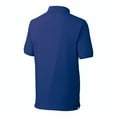 thumbnail image 3 of Men's Cutter & Buck Royal New England Patriots Advantage Tri-Blend Pique Big & Tall Throwback Polo, 3 of 3