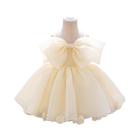 LWavelet Princess Dress Girls Birthday Party Cosplay Costume Toddler Ruffle Sleeve Fancy Outfit