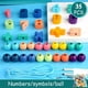 thumbnail image 3 of Xihbxyly Juego de Cuentas con Cuentas de Colores Brillantes y Cuerda para Atar, Rompecabezas para Educación Temprana, Divertido y Estimulante Aprendizaje, Portátil y Fácil de Jugar, Material de Mader, 3 of 5