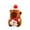 C, variant on Capybara Charistmas Santa Hat Plush Toy, 4.72Inch Cute Soft Mini Stuffed Animals Plush, Christmas Birthday Gifts & Decorations