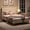Taupe, variant on Bestier Queen Bed Frame with Wingback Headboard, Corduroy Upholstered Platform Bed with Wood Slats, No Box Spring Needed, Taupe