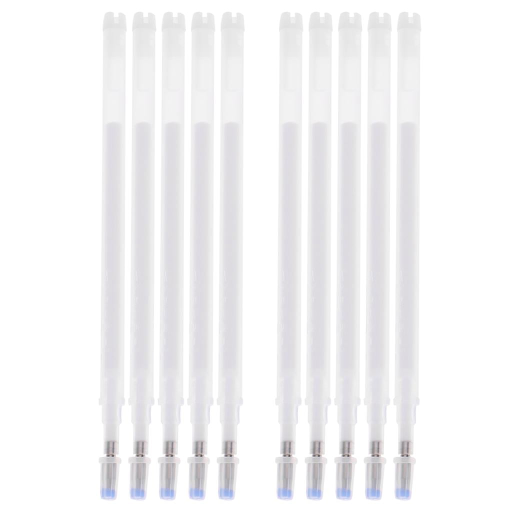 HOMYL 2-3 of pack 10pcs High Temperature Disappearing Refill Pen Sewing Tool 3 Pcs