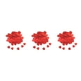 thumbnail image 2 of bedienty Paper Scraps Plastic Material Color Retention Confetti Scramble Assortment Shape Resistant for Valentine's Day Red15mm 3Set, 2 of 6