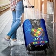 thumbnail image 3 of Autism Awareness Chinese Shar-Pei Accept Understand Love Travel Luggage Cover Dog Lover Suitcase Dust Protective Decor - 12003, 3 of 5