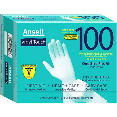 VINYL TOUCH VINYL POWDER FREE 100ct x 12pkgs = 1200 CT