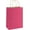 Pink, variant on 25 count Hot Bags 8x4.25x10.5 Paper Bags with Handles for Shopping, Small Business, Retail Merchandise Grocery, Birthday Party Favor, Medium Paper Sacks