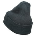 thumbnail image 2 of Las Vegas Skyline Embroidered Long Beanie - Dk Grey OSFM, 2 of 5