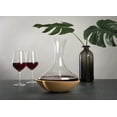 thumbnail image 3 of Vacu Vin Swirling Carafe Crystal Glass Decanter, 3 of 5