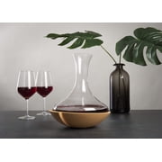 Vacu Vin Swirling Carafe Crystal Glass Decanter