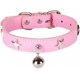thumbnail image 1 of Collar para perro Veeki con campana y tachuelas de estrella, Collar para perro para gato, cachorro, Collar para perro pequeño, mediano y grande, Collar para mascota de longitud aju, 1 of 4