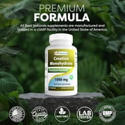 Best Naturals Creatine Monohydrate 1000mg, 240 Ct