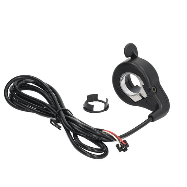 Acelerador de bicicleta eléctrica, duradero, ABS, Metal, fácil operación, enchufe SM, acelerador de pulgar para bicicleta eléctrica de 24V, 36V, 48V, 52V, 60V y 72V YUNYI BRAND Deportes