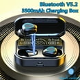 thumbnail image 3 of New Tws Bluetooth 5.2 Earphones 3500mah Charging Box Wireless Headphones 9d Stereo Sports Waterproof Earbuds Headsets With Mic - Earphones &amp; Headphones, 3 of 6
