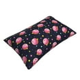 thumbnail image 3 of Haiem Pillowcase for Hair and Skin Queen - Cartoon Donut Planets Printed Soft Pillowcase with Envelope Closure-20"x30", 3 of 9