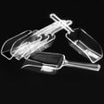 thumbnail image 5 of 16 Pcs Acrylic Plastic Kitchen Scoop, AIFUDA Multi-Purpose Clear Ice Scoops for Canisters Ice Cream, Weddings, Sweet Candy, Protein Powder, 5 of 9