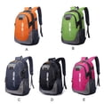 thumbnail image 1 of VONKY Backpack Waterproof 30L Outdoor Rucksack Portable Travel Packsack Zipper Closure Nylon Polyester Student Unisex Storage Bag Orange, 1 of 8