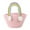 #3, variant on dajkiuy Easter Bunny Basket Bags for Kids - Easter Basket with Handle - Easter Eggs Hunt Baskets Toys - Easter Basket for Boys Girls Gift Toys - Pink