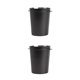 thumbnail image 1 of Matsuzay 2.08inch Dosing Cup Sniffing Mug Kitchen Powder Press Wear Resistant Negro 2Conjunto, 1 of 1