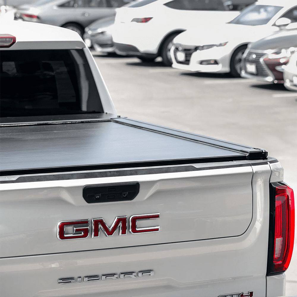 Syneticusa AR Hard Aluminum Retractable Truck Bed Tonneau Cover for 2004-2025 For F-150 6’7” Bed