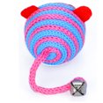 thumbnail image 4 of Cat Mouse Toy Nylon Creative Interactive Cat Rope Ball Pet Chew Toy Cat Bell Toy, 4 of 10