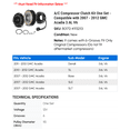thumbnail image 2 of A/C Compressor Clutch Kit One Set - Compatible with 2007 - 2012 GMC Acadia 3.6L V6 - Autopart Premium, 2 of 2