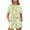 Lemon, variant on Yuyamidu Sunflower Raccoon Ladies' Pajama Set Short Sleeve Round Neck Top & Soft Shorts 2-Piece Sleepwear for Women Casual Cute Lounge Sets, Yellow
