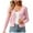 Light Pink, variant on idosla Womens Cropped Cardigan Knit Shrugs for Dresses Tops V Neck Button Down Cardigans Sweaters (White, M)