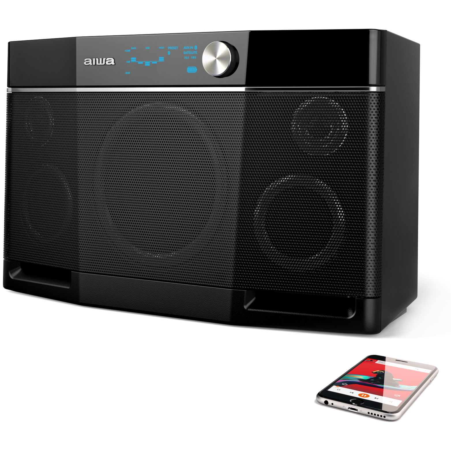 Aiwa Exos-9 Bluetooth Speaker - image 1 of 8