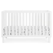 Delta Children Sonny 4-in-1 Convertible Baby Crib, Bianca White