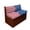 American Flag, variant on Psesaysky Zebra Print RV Cushion Covers RV Dinette Booth Seat Cover Stretchable Camper Couch Covers Washable Slipcovers for Camper Car Bench (2 Backrest Cover & 2 Bench Cover)