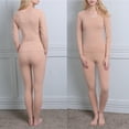 thumbnail image 1 of Conjunto de calzoncillos para mujer, ropa interior térmica cálida de invierno, parte elástica para mujer L Hugo  Conjunto de ropa interior térmica de mujeres, 1 of 10