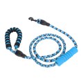 thumbnail image 4 of Dog Rope Leash, Dog Leash Reflective Pet Pulling Leash Lightweight Wear Resistant With 360 Degrees Rotating Metal Hooks For Outdoor Blue, 4 of 8