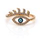 thumbnail image 1 of Lucky Eye Hand Ring Anillo abierto Anillo ajustable para mujer Sincero Electrónica, 1 of 5
