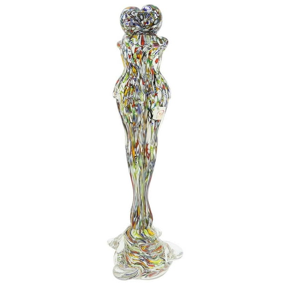 GlassOfVenice Murano Glass Millefiori Lovers - Large