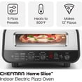 thumbnail image 2 of Horno ELECTRICO para pizza CHEFMAN HOME SLICE plata, 2 of 3