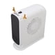 thumbnail image 2 of Mini calentador de espacio, calefacción rápida, temperatura ajustable, ventilador eléctrico portátil de escritorio, calentador para oficina, dormitorio, elegante, blanco, enchufe europeo de, 2 of 10