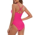 thumbnail image 5 of RELLECIGA&nbsp;Women's V Neck Cutout One Piece Swimsuits, 5 of 6