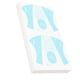 thumbnail image 5 of 100 piezas reutilizables para decoración de uñas, forma de guía, autoadhesivas, pegatinas de extensión para salón de uñas, 5 of 8