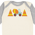 thumbnail image 4 of Inktastic Cement Mixer Construction Boys Long Sleeve Baby Bodysuit, 4 of 5