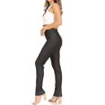 thumbnail image 2 of Women's Casual Comfy Slim Pocket Jeggings Jeans Pants with Button, 2 of 6