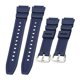 thumbnail image 5 of Correa de reloj de goma Yinane con Hebilla de 1,8 cm de ancho para AE-1300 Sgw-300H Sgw-500H azul oscuro, 5 of 7