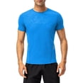 thumbnail image 1 of Camiseta deportiva de manga corta con cuello redondo para hombre y mujer para, 1 of 7
