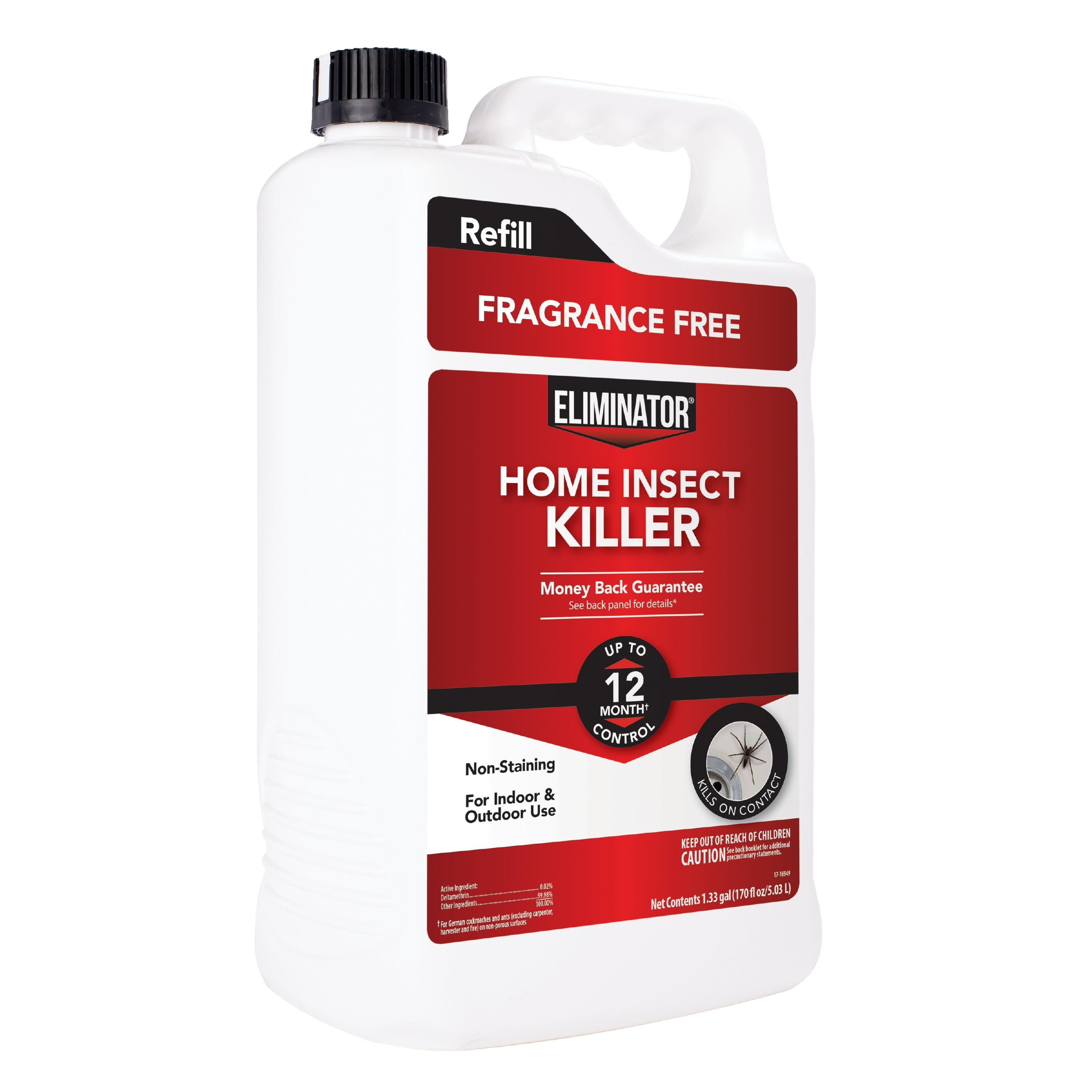Eliminator Home Insect Killer2 Liquid Insecticide, 1.33 Gallon Refill
